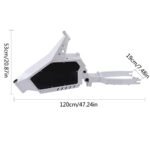 Electric Bike Bicycle Frame E-Bike Frame Lock Design Forks Adjustable Dropout Mounted on 20" / 26" for Stealth Bomber Electric Bike Bicycle. - Image 6