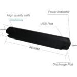 Reention Dorado 21700 Ebike Battery, 48V 30Ah Electric Bicycle Lithium-ion Samsung Cell Battery with Charger. - Image 2