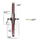 EBIKELING Waterproof Ebike Conversion Kit with Battery Direct Drive Rear Wheel Mountain Bike Rim Electric Bike Conversion Kit Ebike Battery & Charger Included 1500W 1200W for Adults (29'' Wheel). - Image 3