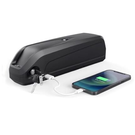 Ebike Battery, 48V 36V/20Ah 15Ah 13Ah Electric Bike Battery for 250-1500W Bike Motor, Led Indicator Light, USB Port, Safe Lock, with Safe and Fast 3A Charger (48V 20Ah)