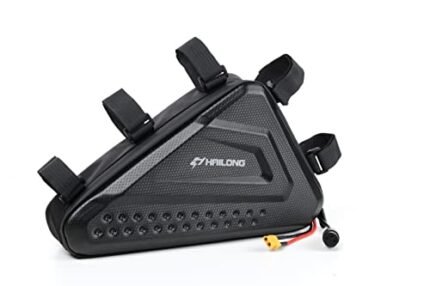 H HAILONG 36V Battery 48V Battery Ebike Battery,36V 8Ah/ 12AH / 48Volt 10Ah Electric Bike Scooter Lithium Battery with Waterproof Case,2A Charger and BMS for 250W 500W 600W Motor.
