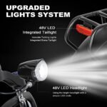 Adult Electric Bike 20"*4.0" Wide Tire Electric Bicycle Electric Bike, 750W Motor Electric Bike, Bicicleta electrica para adultos, Range 55 Miles, 28 mph 48V 13Ah E- Bike. - Image 6