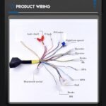 72V 3000W Brushless Motor Kit Max 6700RPM Temperature Sensing Electric DC 72V Motor with 80A Sine Wave Controller for Go Kart Electric Scooter Conversion Kit. - Image 5