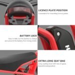 1200W Electric Bike for Adults 26" Fat Tire Ebike with 48V 18.2Ah Battery 37MPH 35Miles Electric Mountain Ebikes Bicycle for Teens Adult. - Image 4