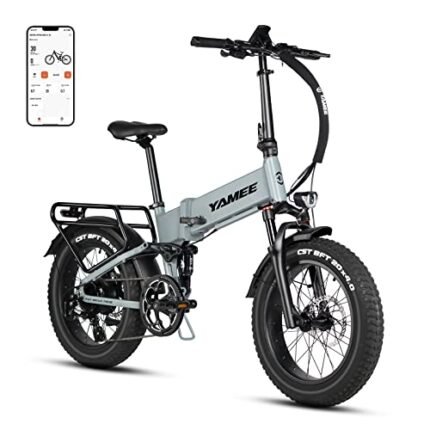 Fat Bear 750S PRO 1500W Peak Electric Bike for Adults, 28MPH 65Miles Electric Bike, 15AH Ebike,8-Speeds & Hydraulic Brakes & Dual Full Suspensions & App Control Adult Electric Bike.