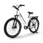 KBO Breeze Electric Bike, 500W Ebike 48V 16Ah Removable Battery 55MI Range, 300LBS Payload, 27.5"x2.4" Commuter Ebikes for Adults, 25MPH, Shimano 7 Speed System, 5H Fast Charge.