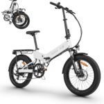 KBO K Series K1 K2 Folding Electric Bike 500W, 5 Colors K Series E Bike, Up to 45 Miles Range Electric Bike for Adults, 48V 10.4AH, 20Mph, 280lbs Payload, UL2849 Certificated Foldable Ebike.