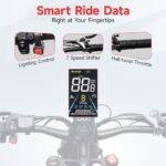 Electric Bike for Adults - 2000W Ebike with 37MPH 50Miles Range, 26'' x 4.0'' Off-Road Fat Tires Bicycle,52V 22Ah Removable Battery Electric. - Image 6