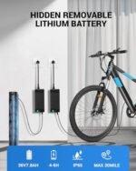 Electric Bike for Adults,36V Built-in Invisible Removable Battery,350W Brushless Motor(Peak 450W) Electric Mountain Bike,26" Tires&Front Fork Suspension,UL Certified 7-Speed. - Image 3