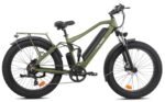 BEE Cool Adventurer Long Range Full Suspension Electric Bike, 750W Mountain eBike, 80MI Range, 48V 21Ah Battery 26"x4" Fat Tire, 350LBS Payload, 28MPH, 7 Speed from Bikes. - Image 2