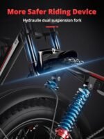S8 Peak 3000W Dual Motor AWD Electric Bike for Adults 48V 25Ah Ebike 35MPH Electric Bicycles 75+ Miles Max Range Hydraulic Disc Brake Full Suspension Fork 7-Speed Electric Bike. - Image 3
