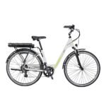Electric Bike, Delta Cycle rDrive Ebike - 396Wh Lithium-Ion Battery, 55 Miles On A Single Charge - 7 Speed Shimano Gear System, Front & Rear V-Brakes - Safety Lights, Storage Rack & Kickstand.