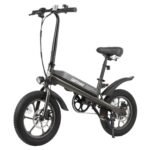 Gotrax S3 Electric Bike, 16x3.0 Fat Tire Electric Bicycle Adults, 750W Peak Motor, Max Range 25 Miles, Up to 20 Mph, Removable Battery, Adjustable Seat, Folding Electric Bike for Adults/Teens 13+.