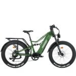 Swift Horse Pro(2024 Newest Upgraded) 1800W Electric Bike for Adults, 48V 25Ah Samsung Cells Battery Up to 35MPH &105 Miles long Range Ebike, 26" Fat Tire Full Suspension Electric Mountain Bike.