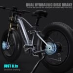 Fat-Tire 2000W Dual-Motor Electric-Bike for Adults-Women-Men - 48V 30AH 30MPH Full Suspension Electric Bicycle 120Miles Long Range e-Bike. - Image 6