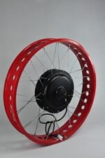 NBpower 48V/52V 1500W Rear Wheel Fat Tire Electric Bike Kit，1500W Fat Brushless Gearless Motor for Electric Beach Bike. - Image 2