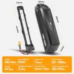 36V 48V Ebike Battery 10Ah 14Ah 17Ah Electric Bike Battery 250W 350W 500W 750W 1000W 1200W Vivi Rad Power Polly Bicycle Lithium Ion Battery. - Image 3