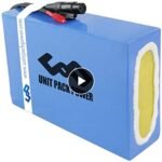 UPP Ebike Battery 48V - Electric Bike Battery for 1000W/750W/500W Bicycle DIY - Lithium ion Battery for Bafang Motor Go Kart E Scooter (48V 20Ah).