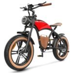 1000W Fat Tire Electric Bike, E Bikes for Men Motor 28Mph, E Bikes for Adults Electric, Fast Charge 48V 12.5Ah Battery, Mountain Bike with 20 X4.0 Fat Tire.