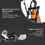 Electric Mountain Bike Electric Motorcycle-Sytle Bicycle for Adults Faster Charge 750W 48V 14AH Removable Battery 26MPH 20'' Mountain Ebike, 7 Speed Full Suspension Fork. - Image 4