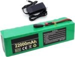 52v 22Ah Lithium Ion Battery Pack,52v Lithium Ion Battery,Built-in 30A BMS,with T Plug and Capacity Indicator,for 250-1200w Electric Bicycle Scooter.