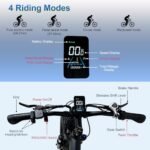 Electric Bike for Adults, NexusRider 2000W Dual Motor 35 MPH 48V 22.4Ah 7 Speed 26" Fat Tire MTB, Switchable RWD/AWD Ebike, Hydraulic Brakes, Full Suspension. - Image 6