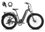 VELOWAVE Electric Bike 26" Fat Tire Ebike Electric Bike for Adults with 750w (Peak 1000W) Brushless Motor 48V 15AH Removable LG Cell with Lock& Bell.