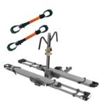 Hyperax Special Combo -Patented Lift Assisted Volt Lift with 2X E-Bike Adapter Up to 80lbs eBikes for RV, Camper, Motorhome Toad.