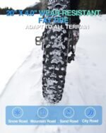 Electric Bike for Adults, 1500W 32MPH,48V 23AH,Max 75Miles Electric Motorcycle 20" Fat Tire Dirt Bike, 7-Speed E-Bike Dual Shock Absorber All-Terrain E Bike for Mountains, Snow, Sand, Road. - Image 6