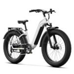 SISIGAD Electric Bike for Adults, Fat Tire Electric Bike,26" All-Terrain Bicycle, Peak 1400W Motor, 50Miles Range and 32MPH Top Speed, 48V 15Ah Removable Battery,7-Speed Ebike.