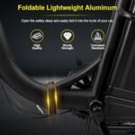 Electric Bike for Adults with Waterproof Removable Battery, 45Miles 20MPH Commuting City Electric Bike with 250W/500W Brushless Motor, 20" Tires and Disc Brake Ebike, Complies to ANSI/CAN/UL2849. - Image 4