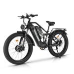 PHILODO Electric Bike for Adults, Dual Motor Fat Tire Ebike 2 * 1000W Dual Battery Electric Bicycles 48V 46AH with Full Suspension Hydraulic Disc Brakes 35MPH.