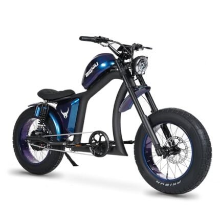 BG-X Electric Bike for Adults 1500W Brushless Motor with 48V/31.5Ah Battery, 34+ MPH Up to 40 Miles Range 20" *5" Fat TireFront/Rear Turn Signal, Dual Suspension.