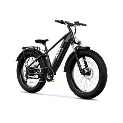 Electric Bike for Adults,Fat Tire Electric Bike,Mountain Ebike,Commuter Ebike,Peak 1300W,48V 15Ah Removable Battery, 60Miles Range 28Mph,7-Speed Gear Beach Electric Bike.