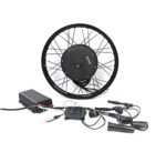 2024 Newest 19inch 5000W Rear Wheel Electric Bike Conversion Kit, 72V 100A Sine Wave Programmable Controller, TFT Display System, Brake Lever,5000W Brushless gearless Motor, 5000W Electric Bike Kit..
