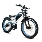 Electric Bike for Adults,1000W,52V 23Ah Removable Battery,32MPH,Range 75 Miles,26-inch Fat Tire Electric Bike Off-Road Snow Beach Electric Mountain Bike,Dual Suspension.