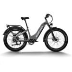 Himiway Zebra D5 Electric Bike, 750W Motor 48V 20Ah Removable Battery 80Miles Range E-Bike for Adults, 26x4 Tire 400lbs Payload, Hydraulic Brakes, 25Mph, 7-Speed.