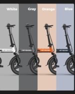 ENGWE T14 600W(Peak) Folding Electric Bike for Adults Teens - 48V10A Battery 14inch Fat Tires E-Bike Full Suspension 19.2MPH 25Miles Range, Compact Commuter Cruiser Ebike. - Image 2