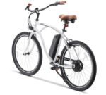 RIDE SWFT SWFT Fleet Cruiser Electric Bike for Adults - 500W Motor 46.8V 10AH Removable Battery - 20MPH 37 Mile Range Ebike - 20” Steel Frame E-Bike Bicycle w/LCD Control Display & Pedal Assist. - Image 6