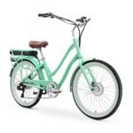 sixthreezero EVRYjourney Women's Electric Bike, Step-Through Touring Hybrid eBike, 250/500 Watt Motor, 26" Bicycle, Multiple Colors.
