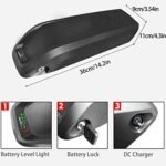 PHILODO Ebike Removable Battery, 48V 17.5Ah Bike Battery for H7 & P7. - Image 2