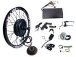 NBPOWER 3000W Electric Bike Conversion Kit with 3000W Brushless DC motor/E-Bike Conversion Kit,72V 80A Sabvoton controller with PAS and Alarm.