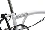 Brompton A Line 3 Speed Folding Bike (White). - Image 4