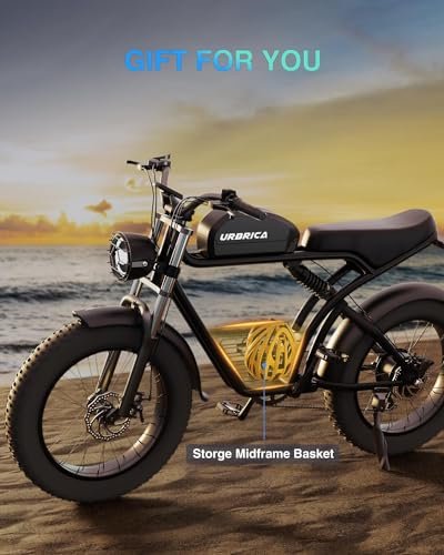 Version 1.0.0 Electric Bike for Adults, 1500W 32MPH,48V 23AH,Max 75Miles Electric Motorcycle 20" Fat Tire Dirt Bike, 7-Speed E-Bike Dual Shock Absorber All-Terrain E Bike for Mountains, Snow, Sand, Road. - Image 4