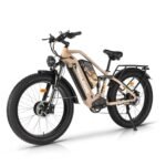PHILODO Electric Bike for Adults, Dual Motor Fat Tire Ebike 2 * 1000W Dual Battery Electric Bicycles 48V 46AH with Full Suspension Hydraulic Disc Brakes 35MPH.
