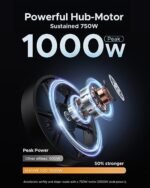 ENGWE X20 X24 Fat Tire Electric Bike, 1000W(Peak) Motor Ebike for Adults,95 Miles 31MPH 20''24'' Mountain Ebike，48V19.2A(29.2Ah-Dual Battery Option),All Terrain. - Image 3