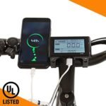 ECOTRIC 26” Fat Tire Electric Bike Powerful Adults Mountain Bicycle 500W Motor 36V/12.5AH Removable Lithium Battery Beach Snow Ebike Shock Absorption - 90% Pre Assembled. - Image 6