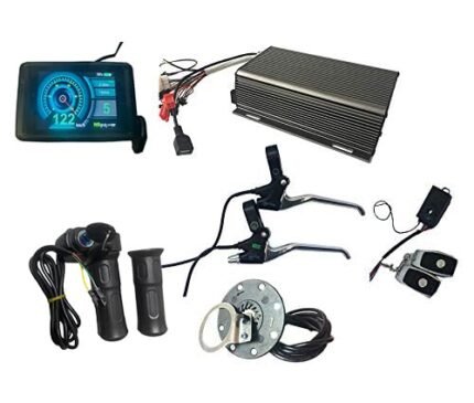 NBPOWER TFT Display 48V-72v 80A 3000w Electric Bike Controller sine Wave System V2 sabovton Controller,Color Display Sets