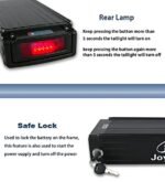 Joyisi Ebike Battery 52V 48V 36V 20AH Electric Bike Battery for 200W to 1800W Bike Motor, Lithium Ion Ebike Battery Pack for Bafang Voilamart AW and Other Motor Bicycle. - Image 4