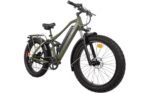 BEE Cool Adventurer Long Range Full Suspension Electric Bike, 750W Mountain eBike, 80MI Range, 48V 21Ah Battery 26"x4" Fat Tire, 350LBS Payload, 28MPH, 7 Speed from Bikes.